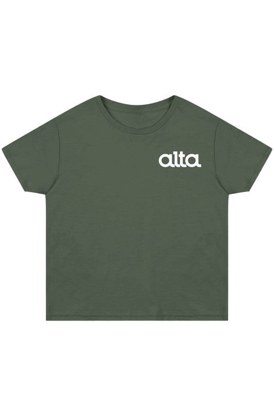 Womens High Waisted Tee