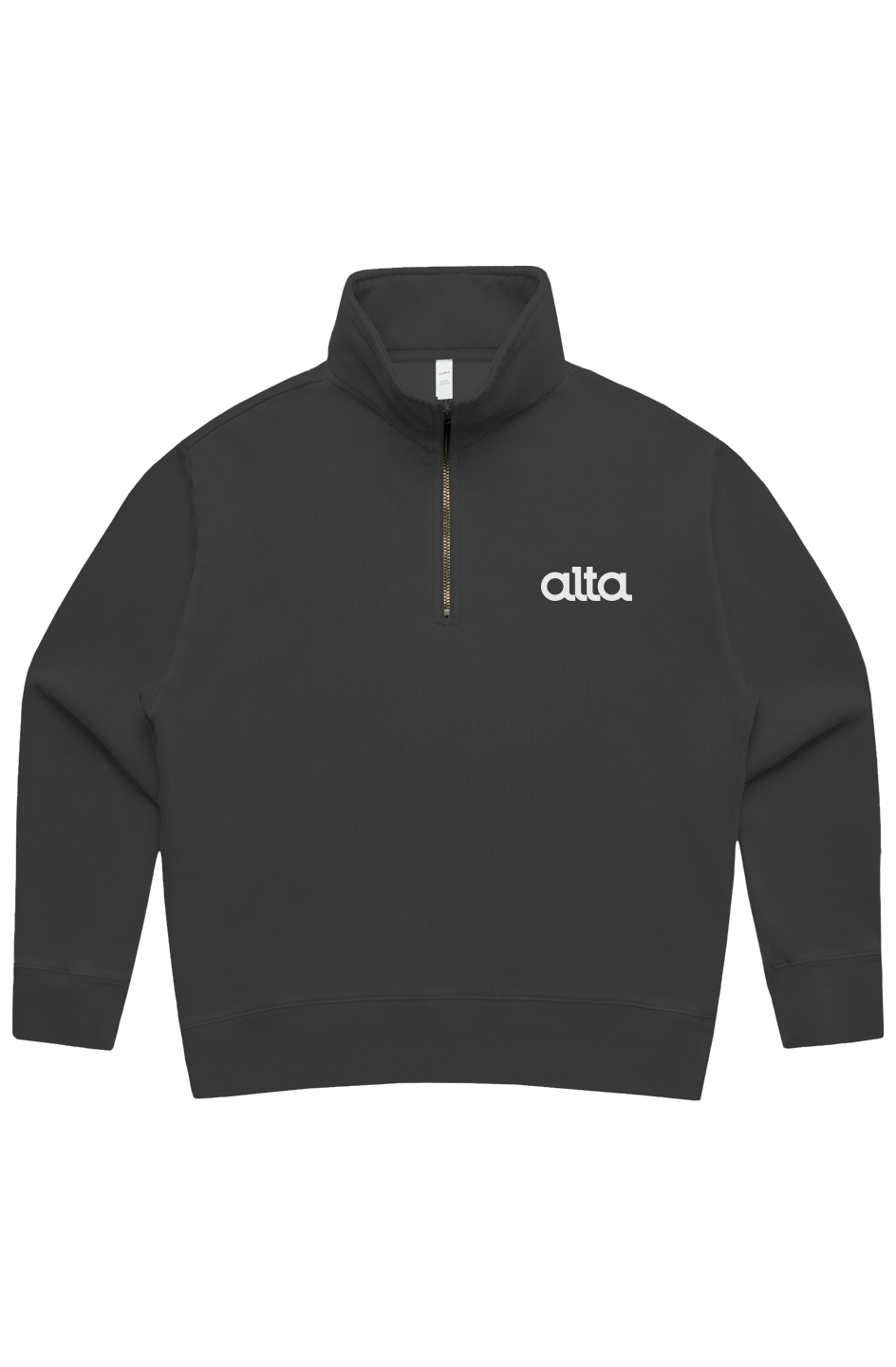 Womens Faded Half Zip