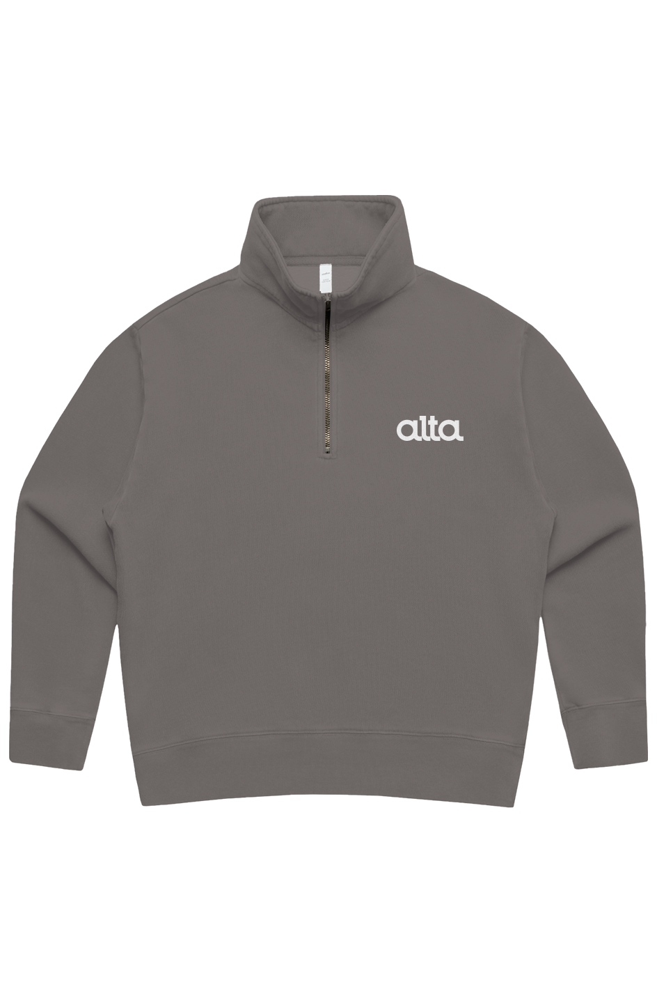 Womens Faded Half Zip
