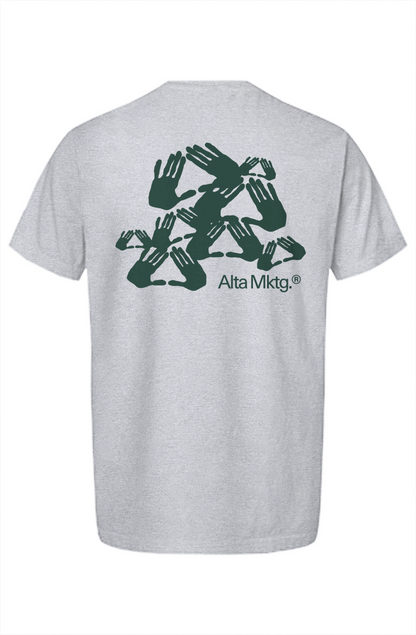 Mens Cropped Hands Tee